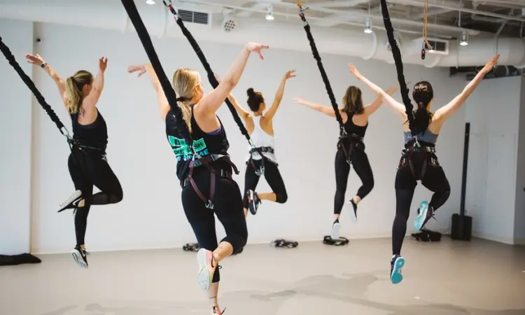 Bungee Fitness Classes, Defying Gravity for Fitness